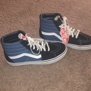 Blue High Top Vans